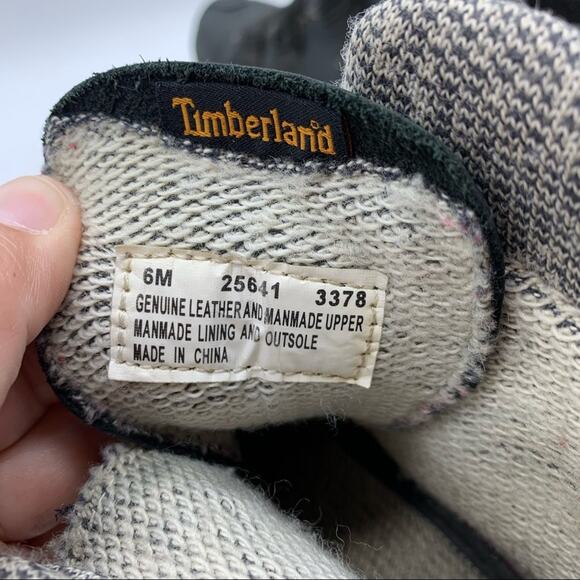 Timberland X Smartwool Vibram Hook Strap High Top Hiking Boots Black Size 6 - Picture 13 of 15